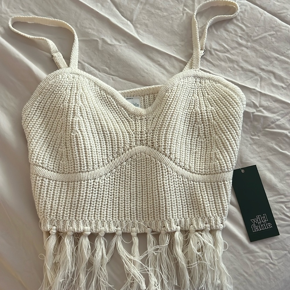 Boho crop top
